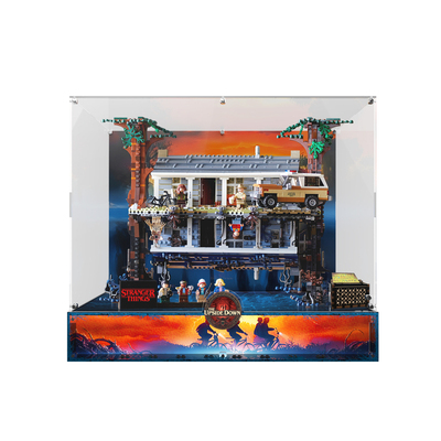 适用乐高75810怪奇物语展示盒