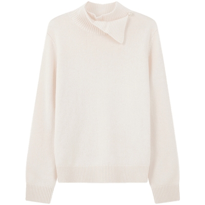 滨波秋冬立领套头打底针织衫