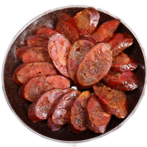 四川腊肠麻辣香肠花生烟熏川味腊肉肠全瘦肉纯瘦肉肠辣肠烤肠腊味