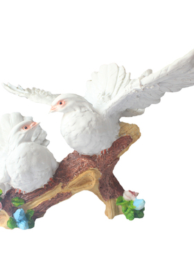 仿真树脂信鸽户外花园庭院摆件