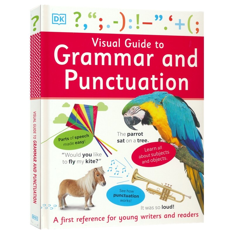 英语语法和标点符号练习册 Visual Guide to Grammar and Punctuation 图解语法与标点指南 写作提升 基础巩固 句子 英文原版教辅