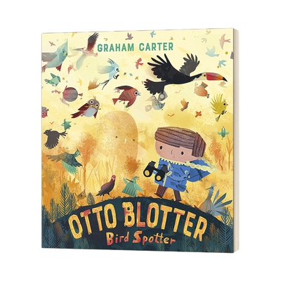 英文原版绘本 Otto Blotter  Bird Spotter 鸟类观测员 英文版 进口英语原版书籍