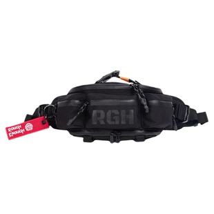 RGH 机车摩托骑行腰包男士美式户外防水胸包多功能大容量斜挎包女