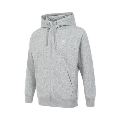 耐克卫衣男子运动加绒连帽外套