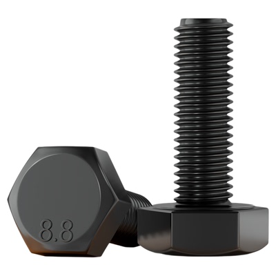 【批发】8.8级发黑外六角螺丝