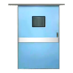 防辐射铅门牙科CT电动铅门铅玻璃硫酸钡板医用气密门宠物医院铅门