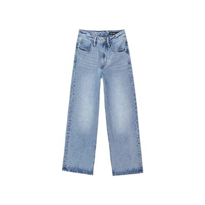 ABLEJEANS【高腰直筒裤】显瘦