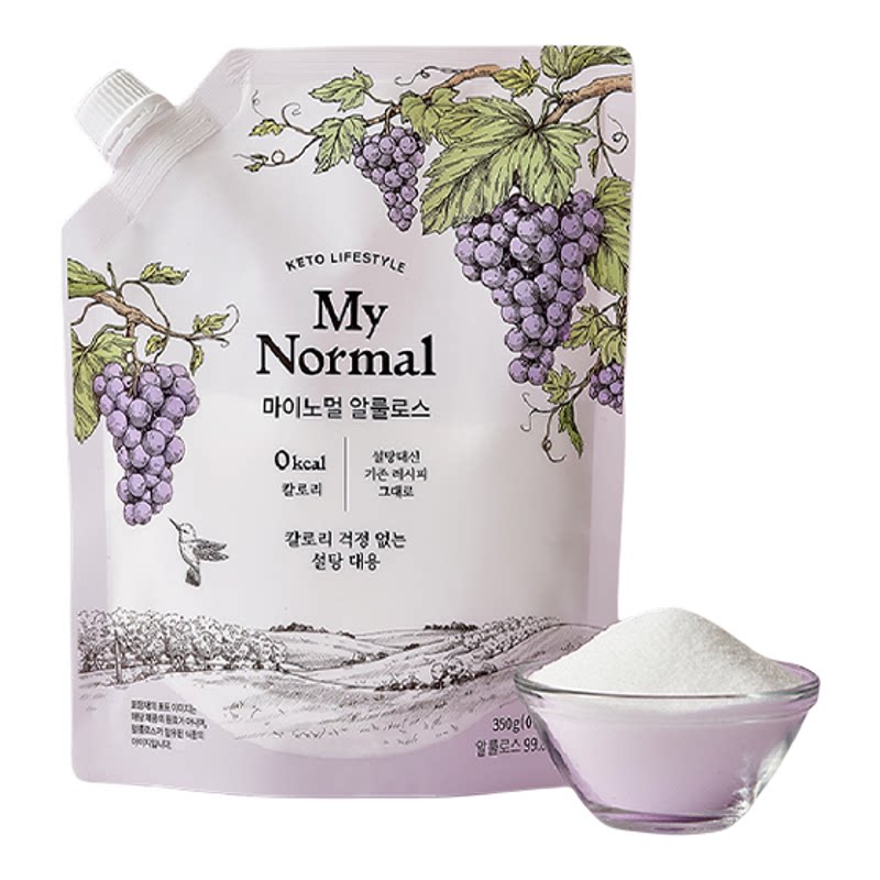 My Normal直邮天然代糖0脂低卡液态阿洛酮糖生酮饮食糖浆甜叶菊