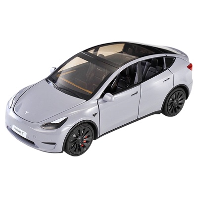 特斯拉ModelY合金男孩玩具车模型