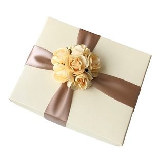 则礼法式香槟色婚礼喜糖盒空盒新款盒子高档结婚小礼盒纸盒免折叠