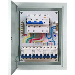 定做成品电箱 配电箱成套三级工程用动力三相380v漏保电闸开关柜