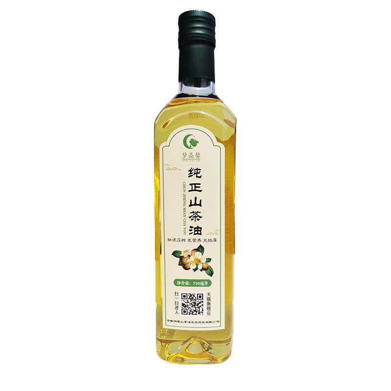 梦晶馨纯正山茶油低温压榨正品