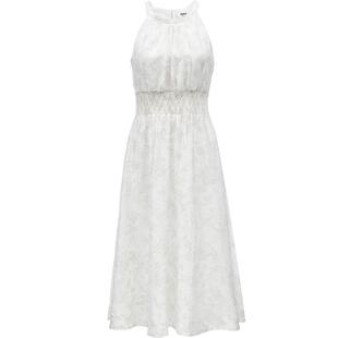 【油画裙】ONLY2025春夏新款气质法式无袖夏日印花中长款连衣裙女