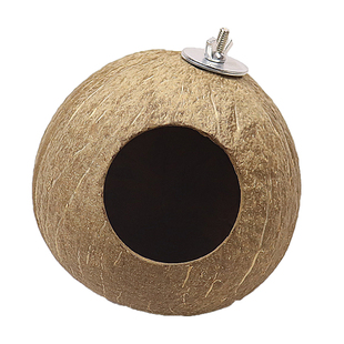 鹦鹉鸟窝纳凉挂窝牡丹虎皮珍珠文鸟窝椰子壳窝鸟巢繁殖窝装饰窝