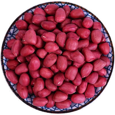 云南小粒红皮花生米颗粒饱满