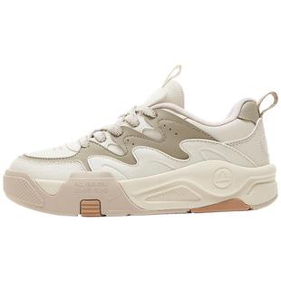 匹克月澜态极板鞋女秋冬新款女鞋厚底增高鞋子复古减震运动休闲鞋