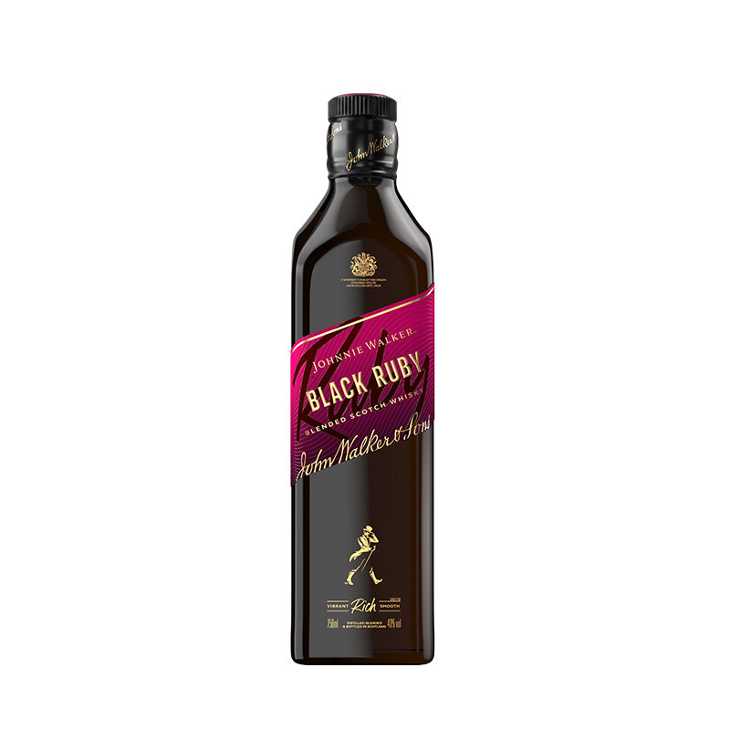 【新品首发】尊尼获加黑牌黑宝石Ruby调配苏格兰威士忌750ml