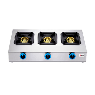 志高商用煲仔炉多头燃气灶天然液化气四六头多眼煤气灶砂锅带熄火
