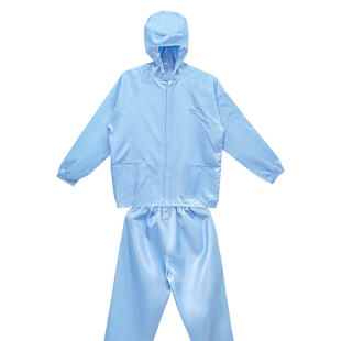 防尘工作服防护分体式男无尘静电衣连体连帽全身女喷漆洁净养殖场