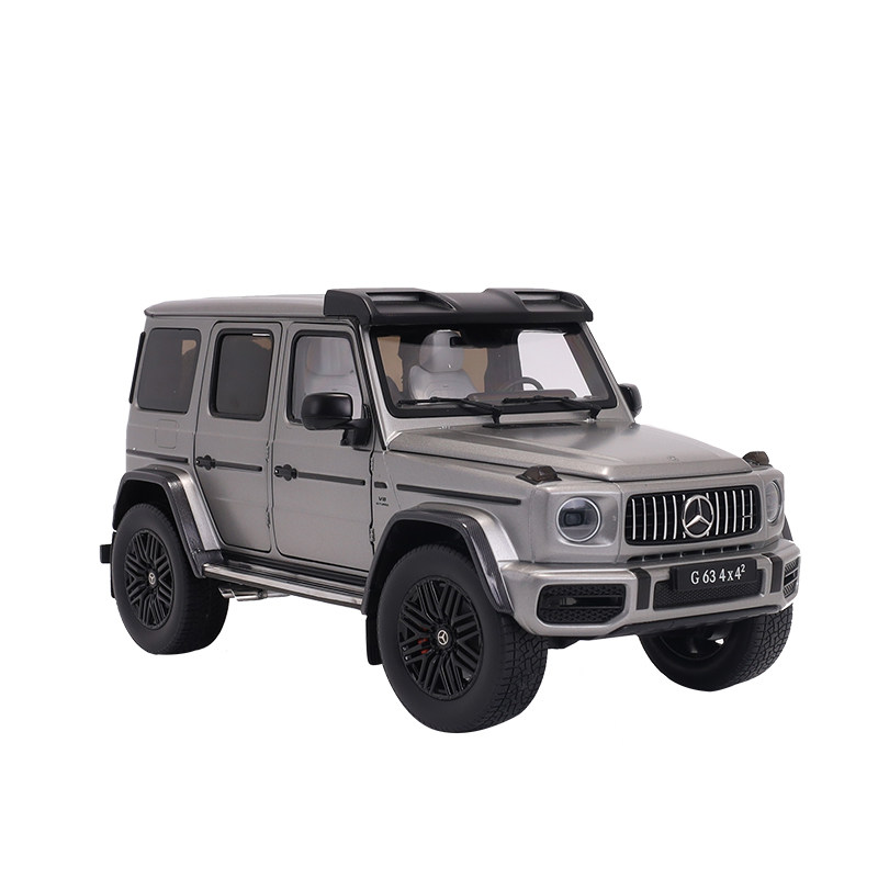 iscale 1:18 奔驰G63 4X4越野车 全开门仿真合金汽车模型礼品收藏