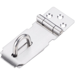 工厂不锈钢搭扣4寸加厚木门插销门栓柜门锁门鼻子免打孔老式挂锁