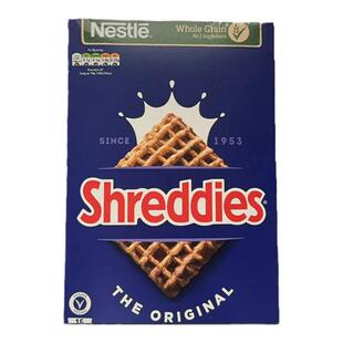 现货 英国Nestle雀巢Shreddies全麦谷物早餐营养麦片630g即食健身