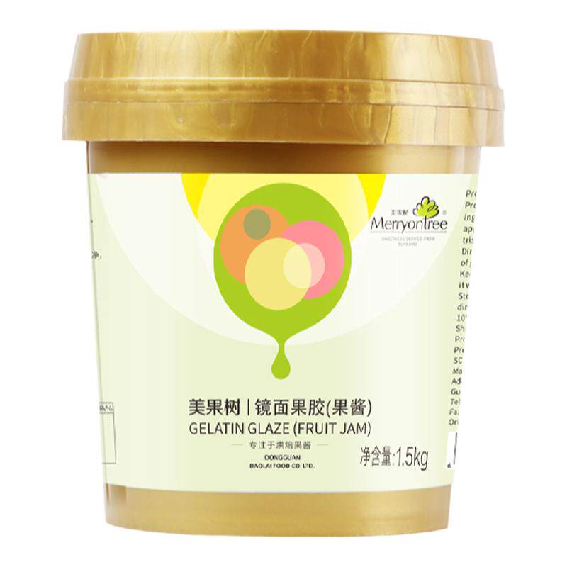 美果树透明镜面果胶1.5kg
