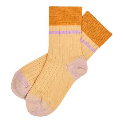 8Z  丹麦FUB SS25春夏儿童宝宝百搭条纹棉短袜单双