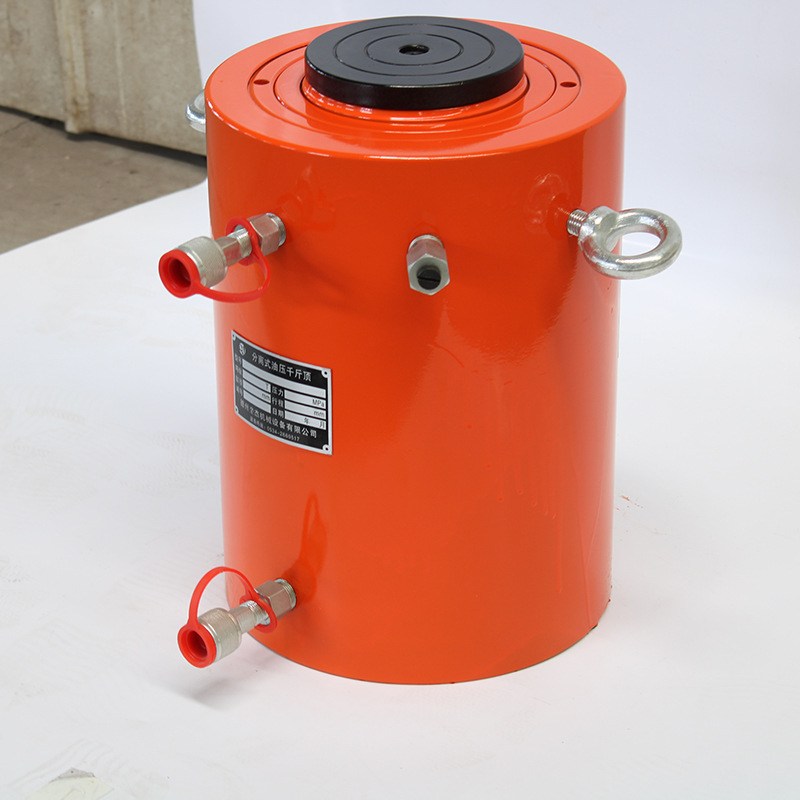 厂家批发超高压千斤顶供应200吨长行程立式液压静载实验千斤顶