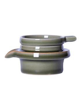 龙泉青瓷茶具配件茶漏漏托