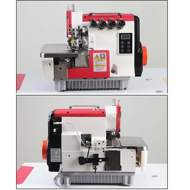 新款QY-788锁边机,电脑一体拷边机 全自动三线 四线五线包缝机