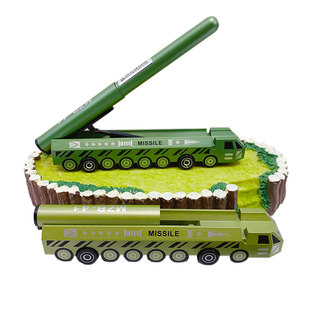 导弹笔洲际导弹造型中性笔学生玩具笔东风41汽车炫酷黑科技笔创意仿真个性圆珠笔旋转式高颜值炫酷男孩专用笔