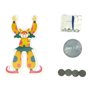 科学实验小丑走钢丝玩具儿童科技小制作手工材料包科学实验