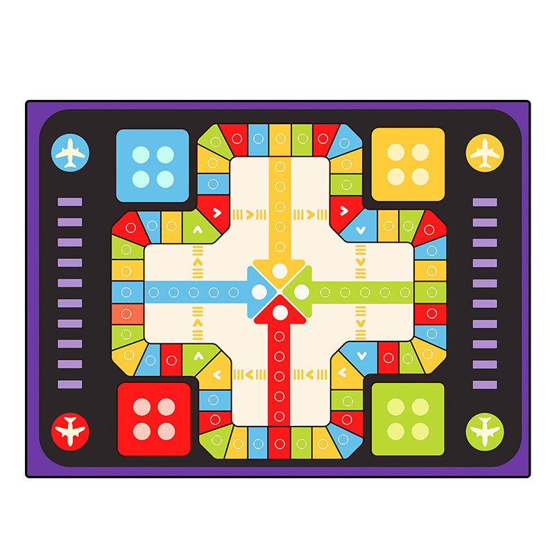 儿童飞行棋地毯棋类益智玩具