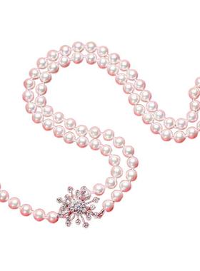 珍珠毛衣链长款项链装饰秋冬新款