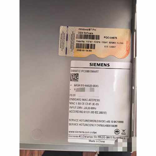 询价-工控机6AG40104AA200XX5可维修