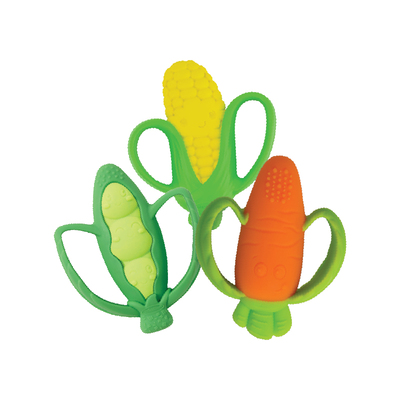 婴蒂诺婴幼儿牙胶硅胶磨牙棒咬胶