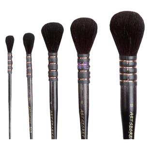 Artsecret灰松鼠毛涂沫刷310RB圆形灰鼠毛印染刷铜丝捆线晕染刷