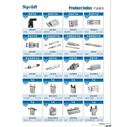 无杆气缸CY3B/RMS/CY1B10/15/CY1B20/CY1B25CY1B32/40