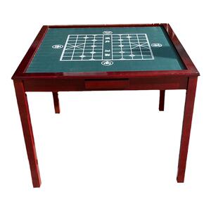 实木麻将桌象棋桌两用餐桌4方桌