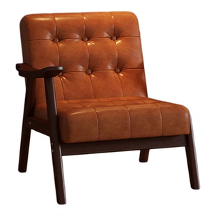 客厅单人沙发椅轻奢高级感舒适单人沙发椅小户型躺椅阳台休闲椅子