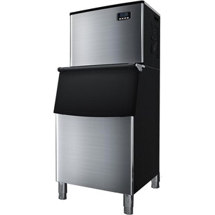 制冰机商用奶茶店大型300公斤250磅大容量全自动冰块制作机器