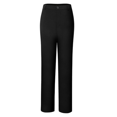 厨师裤黑色裤宽松工作裤