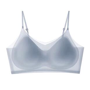 梵客隆无痕内衣细肩带美背心无排扣一体式小胸聚拢运动隐形文胸罩