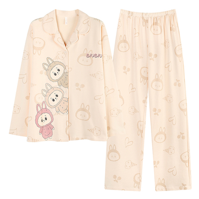 爆款热销推荐！100%棉情侣睡衣