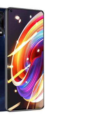 适用真我x系列钢化膜全屏防摔