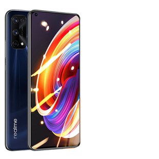 适用真我realmex7pro钢化膜x50手机全屏覆盖x2防摔爆x蓝光护眼高清水凝防窥防指纹oppo全包无白边保护贴por膜