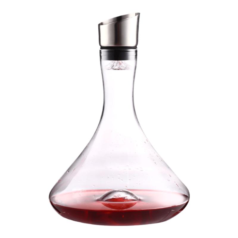 瀑布式快速红酒醒酒器玻璃商用