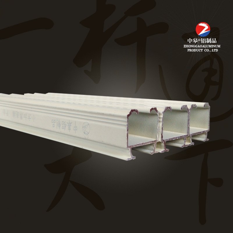 罗马杆铝合金窗帘轨道定制小轨批发加厚连接配件窗帘铝制方