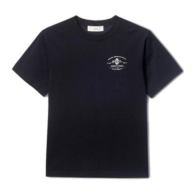 Dunst夏季中性丘比特背部字体装饰休闲纯棉简约圆领T恤UDTS5B128